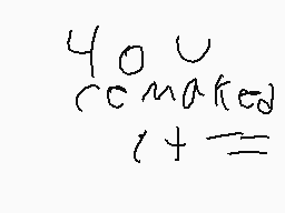 Drawn comment by angelcat😃♥