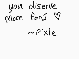 Drawn comment by pixie
