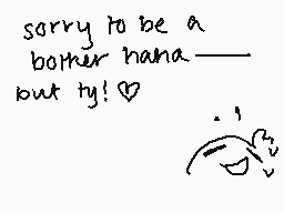 Drawn comment by sophy