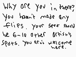 Drawn comment by dannyboy2