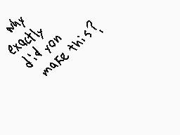 Drawn comment by Everett