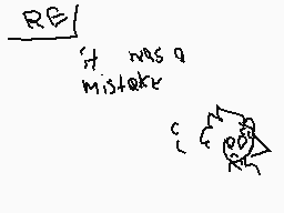 Drawn comment by Everett