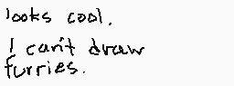 Drawn comment by Your Buddy