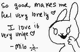 Drawn comment by Milo☀