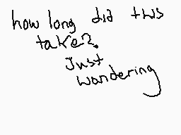 Drawn comment by Ⓐngel