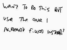 Drawn comment by Vista