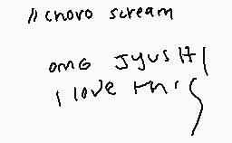 Drawn comment by Choromatsu