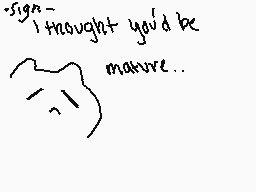 Drawn comment by Iguana