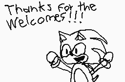 Drawn comment by SONICXGATO