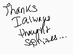 Drawn comment by •∴Hope♥∴•