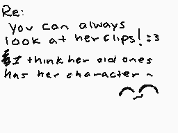 Drawn comment by skyger♥