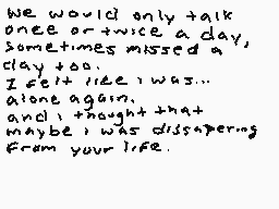 Drawn comment by skyger♥