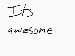 Drawn comment by ☆broxy☆