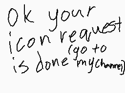 Drawn comment by ☆broxy☆