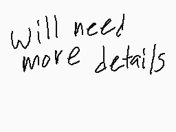 Drawn comment by ☆broxy☆