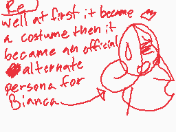 Drawn comment by ☆broxy☆