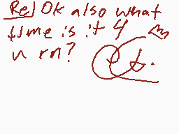 Drawn comment by ☆broxy☆