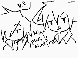 Drawn comment by Ike