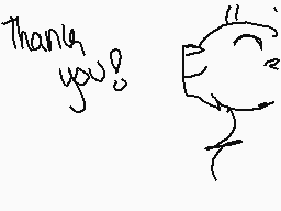 Drawn comment by T.Marshall
"Thank you?"