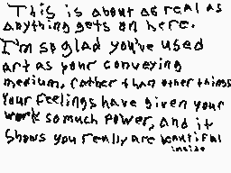 Drawn comment by Hatena-kun