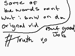 Drawn comment by xXMU54♥Xx😃