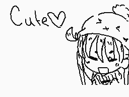 Drawn comment by mello♥
"Cute♡"