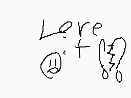 Drawn comment by snow