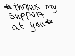 Drawn comment by Landon