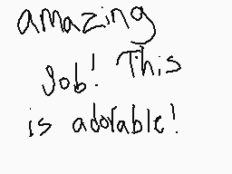 Drawn comment by IceFelis
"amazing job! This is adorable!"