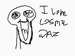 Drawn comment by shadi3D
"I love cosmology"
