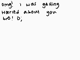 Drawn comment by cap'n deer