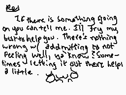 Drawn comment by SRineGlade