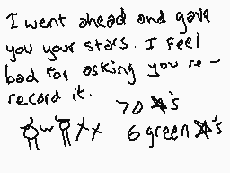 Drawn comment by SRineGlade