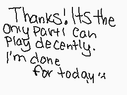 Drawn comment by Dolby