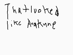 Drawn comment by Rondel
"That looked like Arakune"