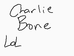 Drawn comment by KING LORD
"Charlie Bone Ld"