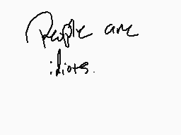 Drawn comment by Roy
"People are diseases."