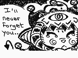 Drawn comment by ☁Arakune☁
"I'll never forget you."