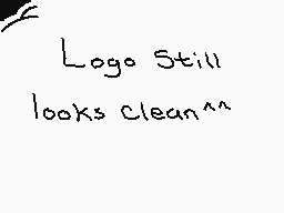 Drawn comment by ☁Arakune☁
"Logo Still looks Clean^^"