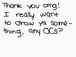 Drawn comment by 'Cille