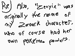 Drawn comment by Zenyix