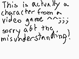 Drawn comment by ☆