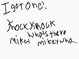 Drawn comment by DarkBlade™