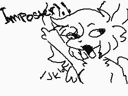 Drawn comment by SaFire♥
"Imposter!!!"