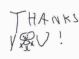 Drawn comment by 5ls in dsi
"THANKS YOU!"