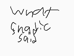 Drawn comment by ⒷaracudⒶ™
"what is your name"