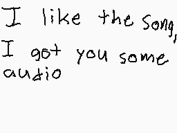 Drawn comment by tony