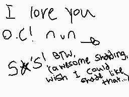 Drawn comment by ※Snowdrop※