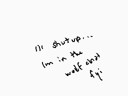 Drawn comment by BLäとKRモMïメ