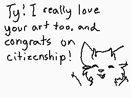 Drawn comment by ☆✕DUST✕☆